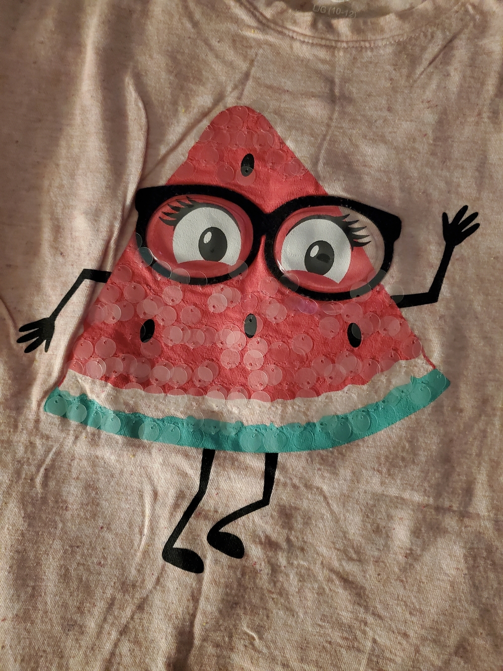 Wonder Nation Pink Speckled Tee